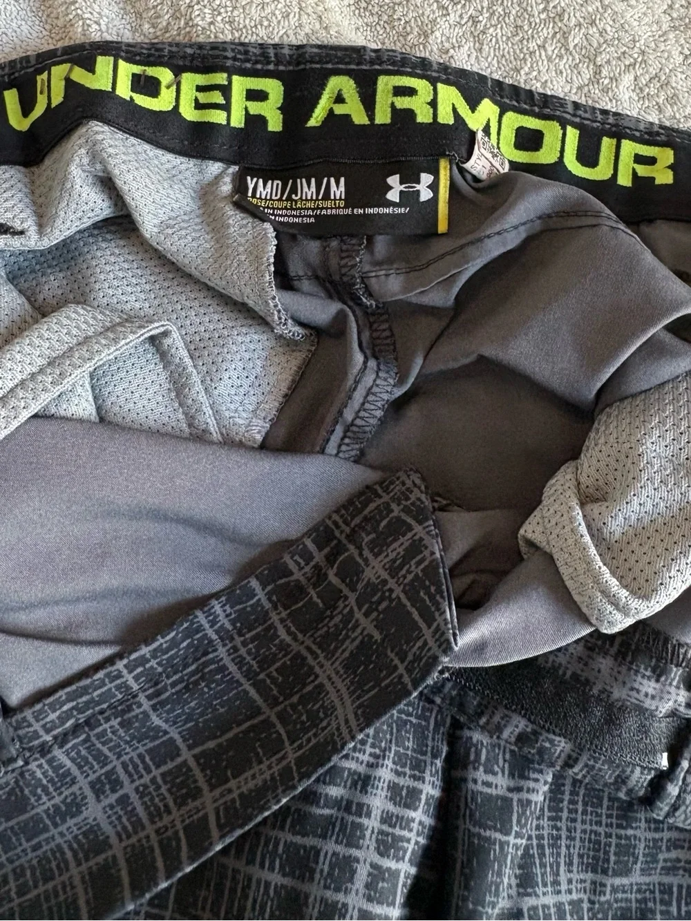 Black and Gray shorts